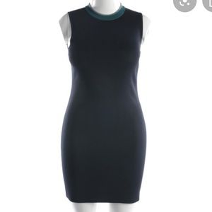 Rag and Bone Navy and Green Dress